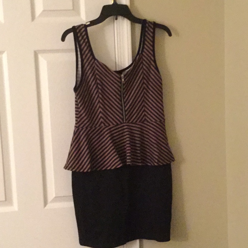 Peplum dress